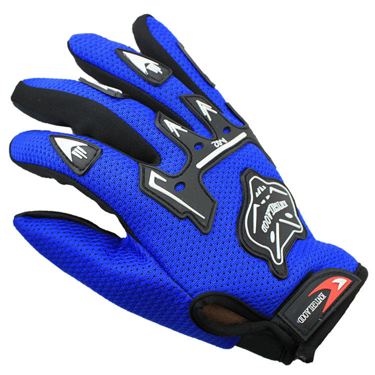 Cross-border Zhejiang Autumn and Winter Cycling Gloves Fox Head Breathable Sports Full Finger Gloves Origin Supplies