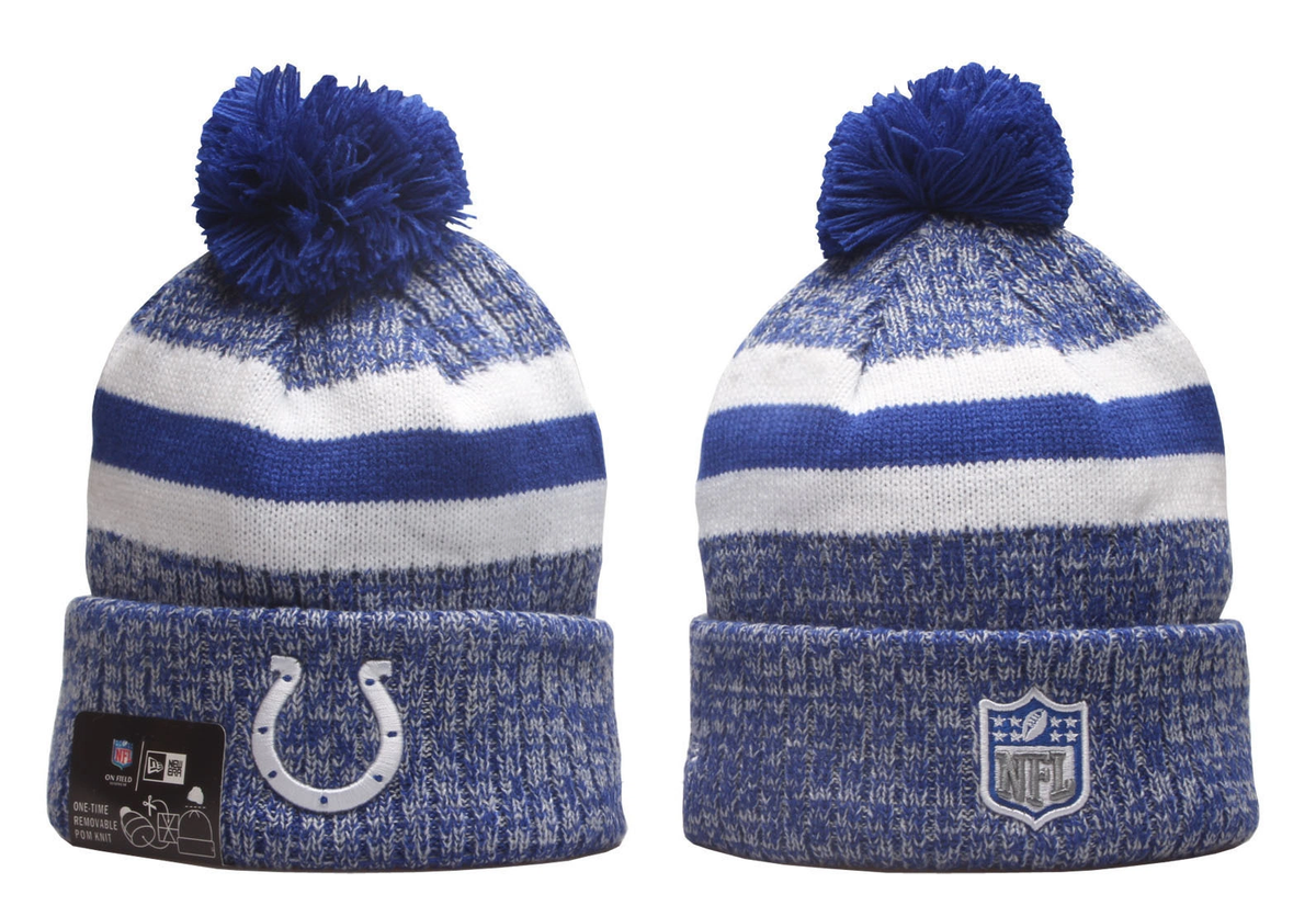 indianapolis colts sport pom ’47 cuff knit