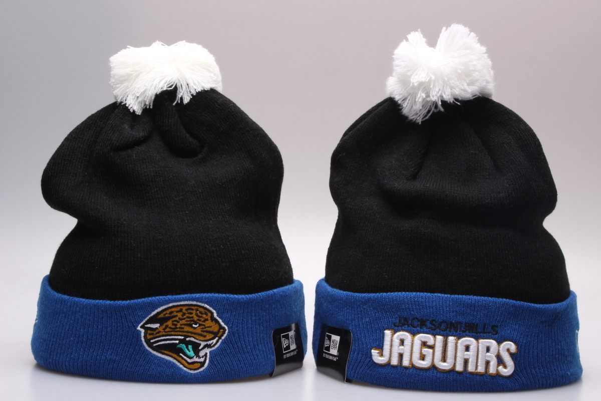 jacksonville jaguars sport pom ’47 cuff knit