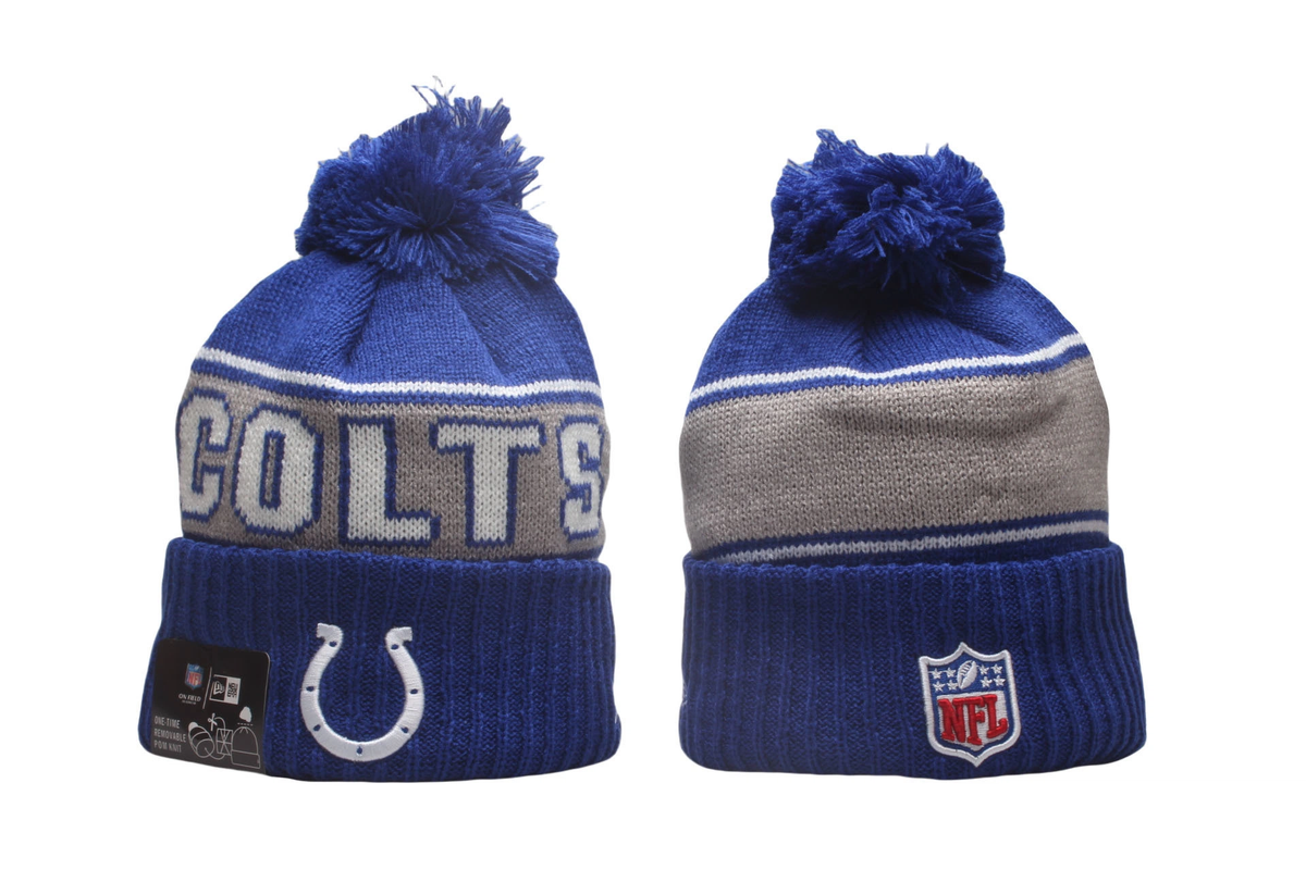indianapolis colts sport pom ’47 cuff knit