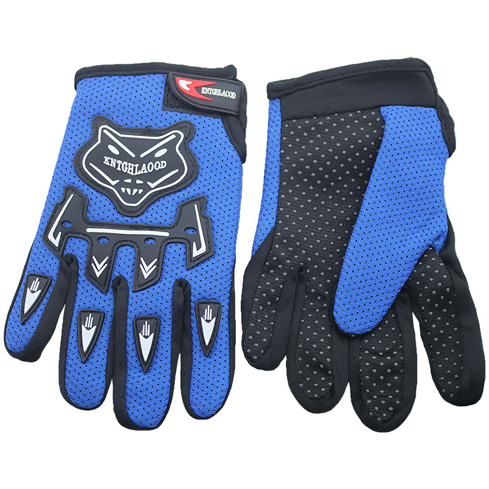 Cross-border Zhejiang Autumn and Winter Cycling Gloves Fox Head Breathable Sports Full Finger Gloves Origin Supplies