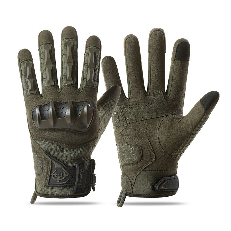 Combat Cycling Gloves Protective Slip Resistant Cut Resistant Equipment Training Skateboarding Tactical Gloves Unisex Half Finger Gloves