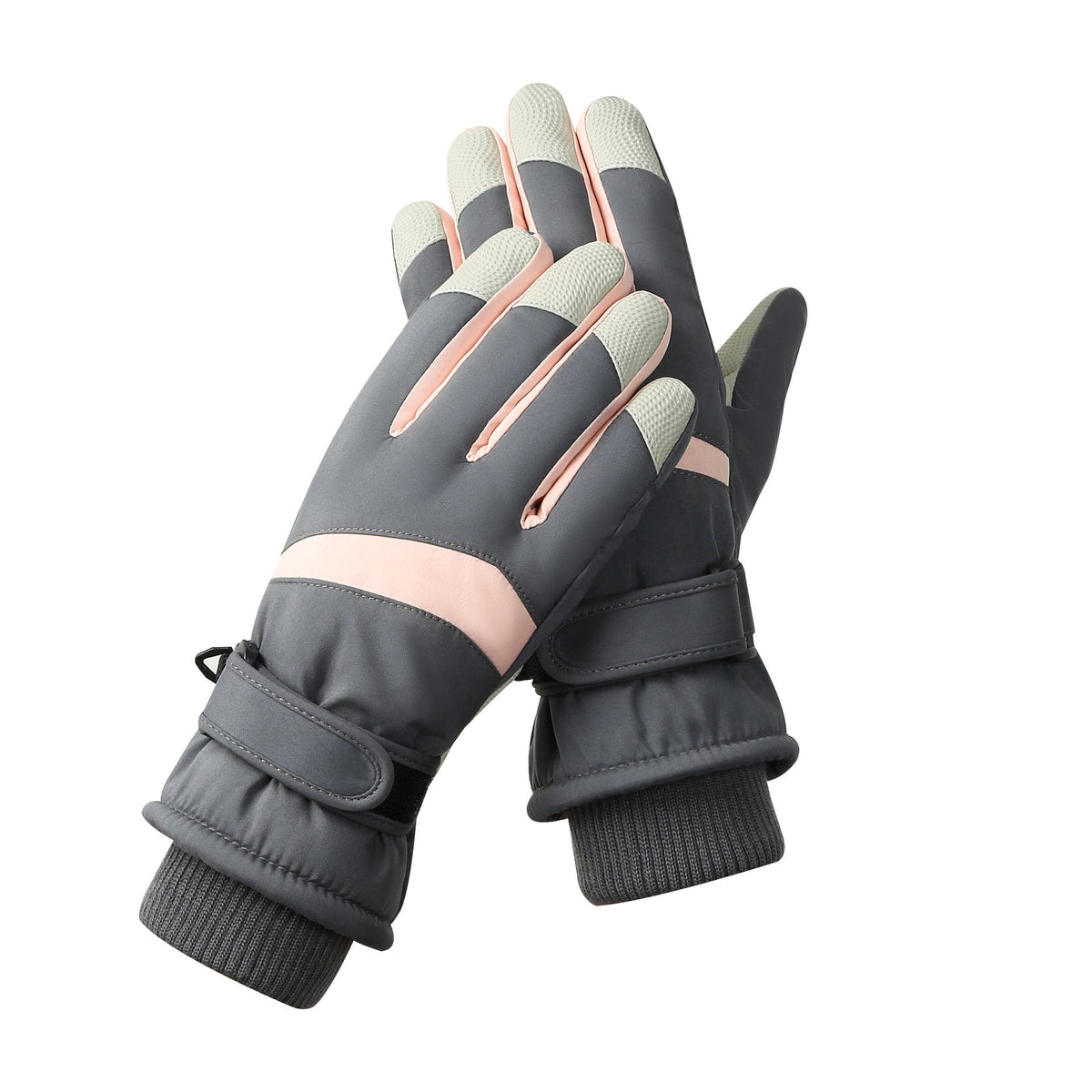Winter New Ski Gloves Men Men Outdoor Cycling Touchscreen Warm Fleece Padded Gloves Waterproof Non-slip