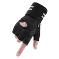 Summer Outdoor Cycling Half Finger Gloves Sport Unisex Breathable Anti Slip Short Finger Dumbbell Fitness Gloves