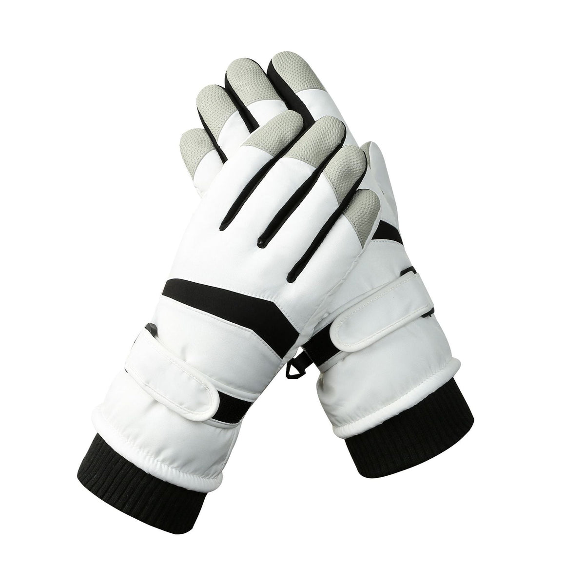 Winter New Ski Gloves Men Men Outdoor Cycling Touchscreen Warm Fleece Padded Gloves Waterproof Non-slip