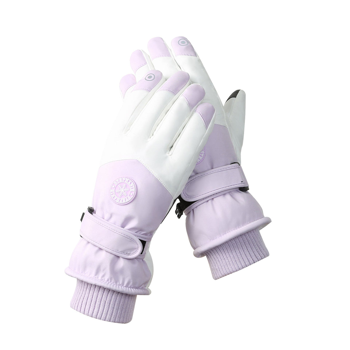 Winter New Ski Gloves Men Men Outdoor Cycling Touchscreen Warm Fleece Padded Gloves Waterproof Non-slip