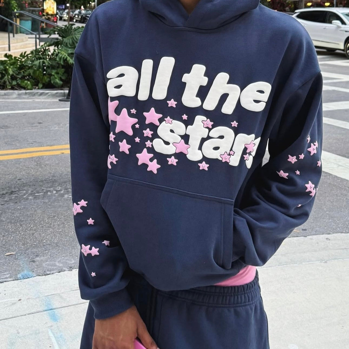 Broken Planet All The Stars Hoodie Deep Navy