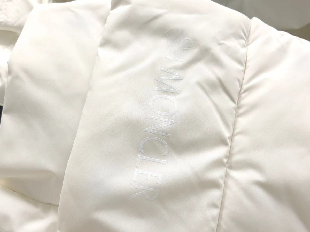 Moncler Technical Down Jacket White
