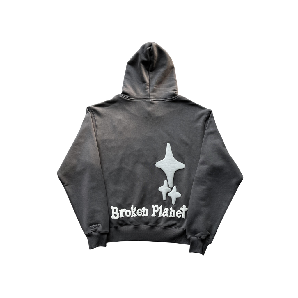 Broken Planet Trust Your Universe Hoodie Grey